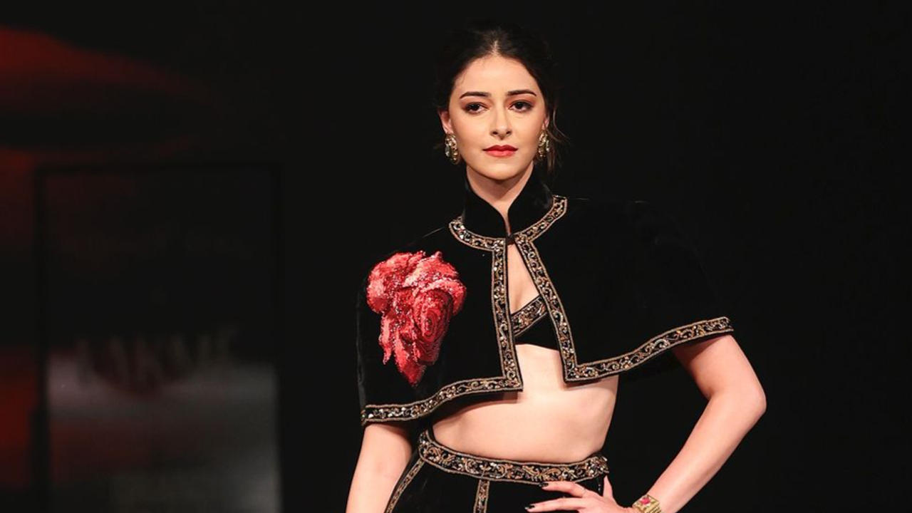 Ananya Panday At Lakme Fashion week