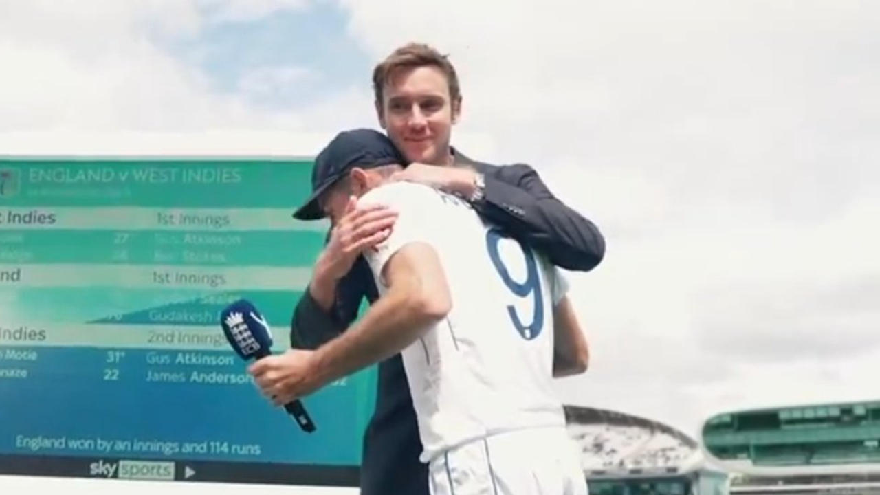 James Anderson reunion with Stuart Broad