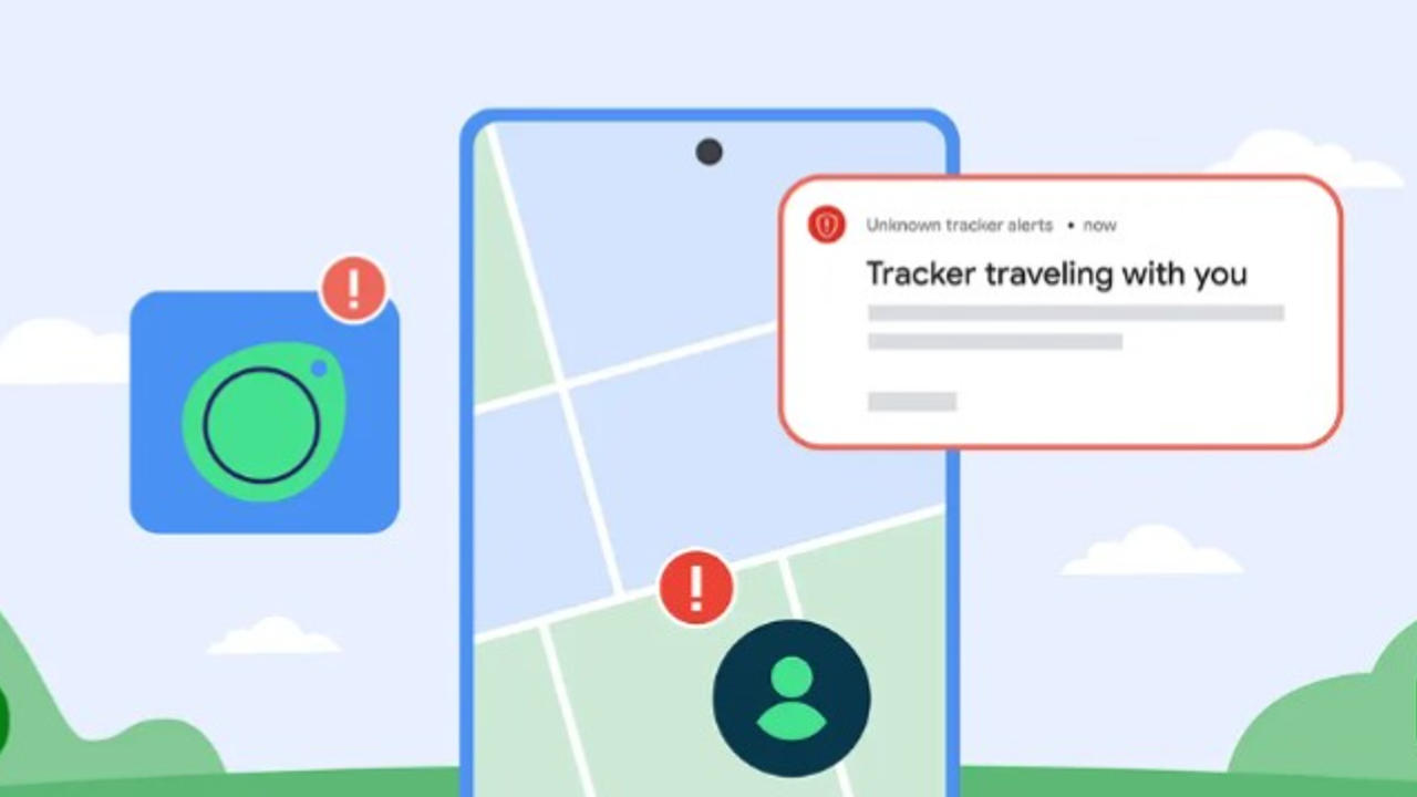 Android Unknown Tracker Alert