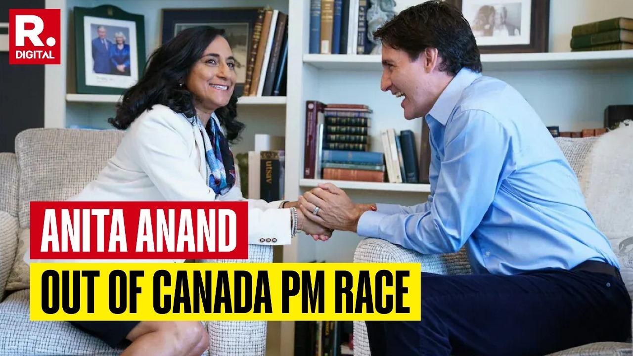 Anita Anand, Indian-Origin Lawmaker, Drops Out of Canada PM Race to Replace Justin Trudeau