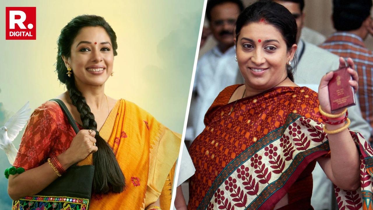 Anupamaa Poster (L), Smriti Irani (R)