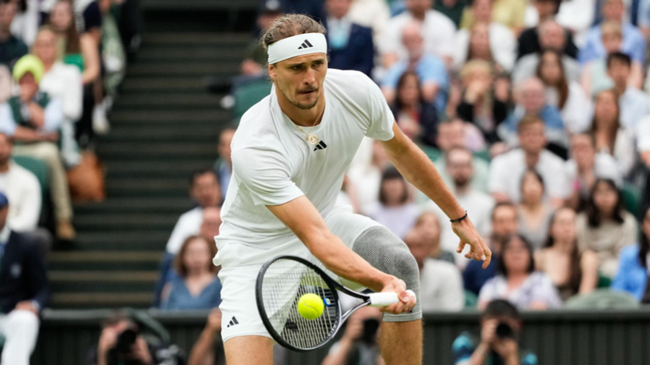 Alex Zverev knocked out at Wimbledon 2024