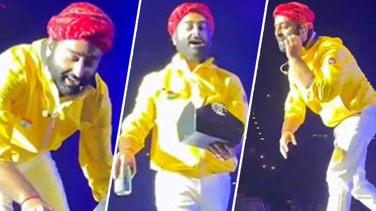 Arijit Singh's viral moments from concert 