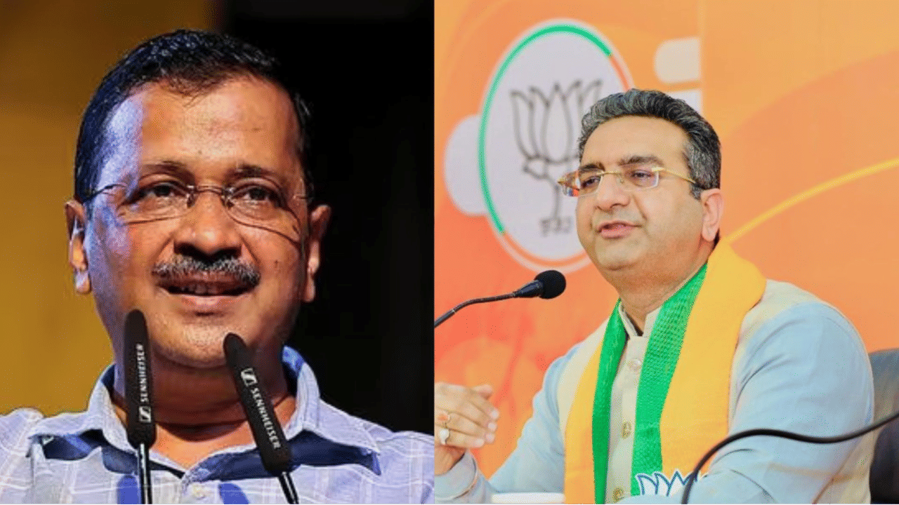 Arvind Kejriwal and Gaurav Bhatia