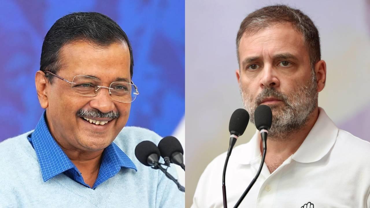 Arvind kejriwal and Rahul Gandhi