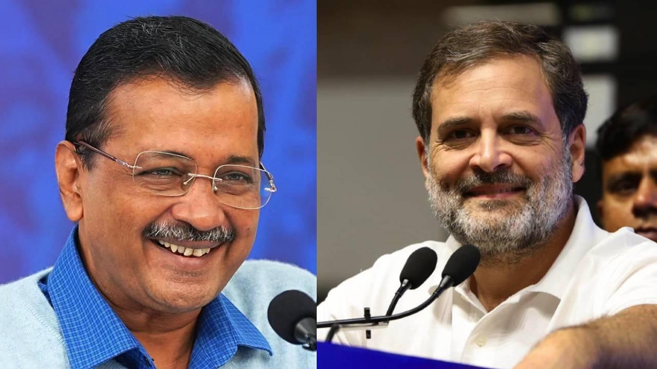 Arvind Kejriwal and Rahul Gandhi