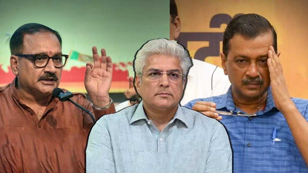 Arvind Kejriwal, Kailash Gehlot, Virendra Sachdeva