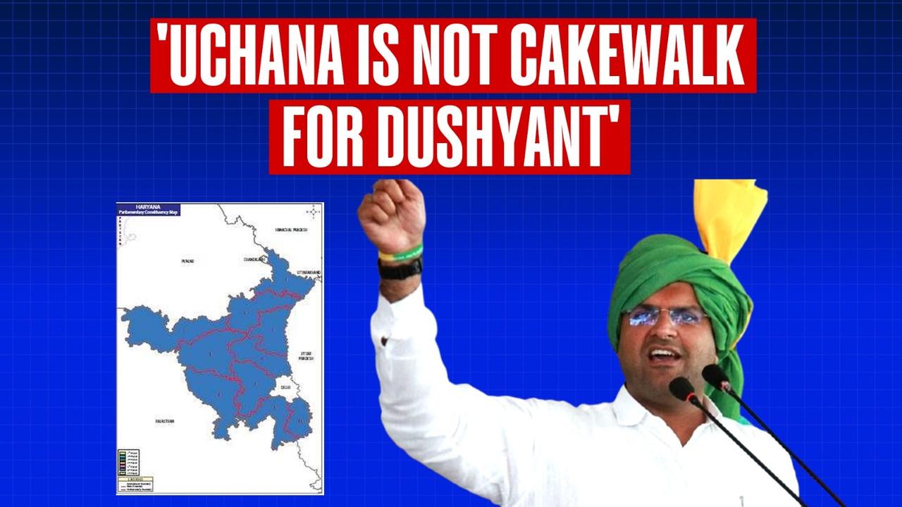  As Haryana heads to assembly polls, former Deputy CM and JJP chief Dushyant Chautala faces a stiff challenge in the Uchana Kalan constituency in Jind district