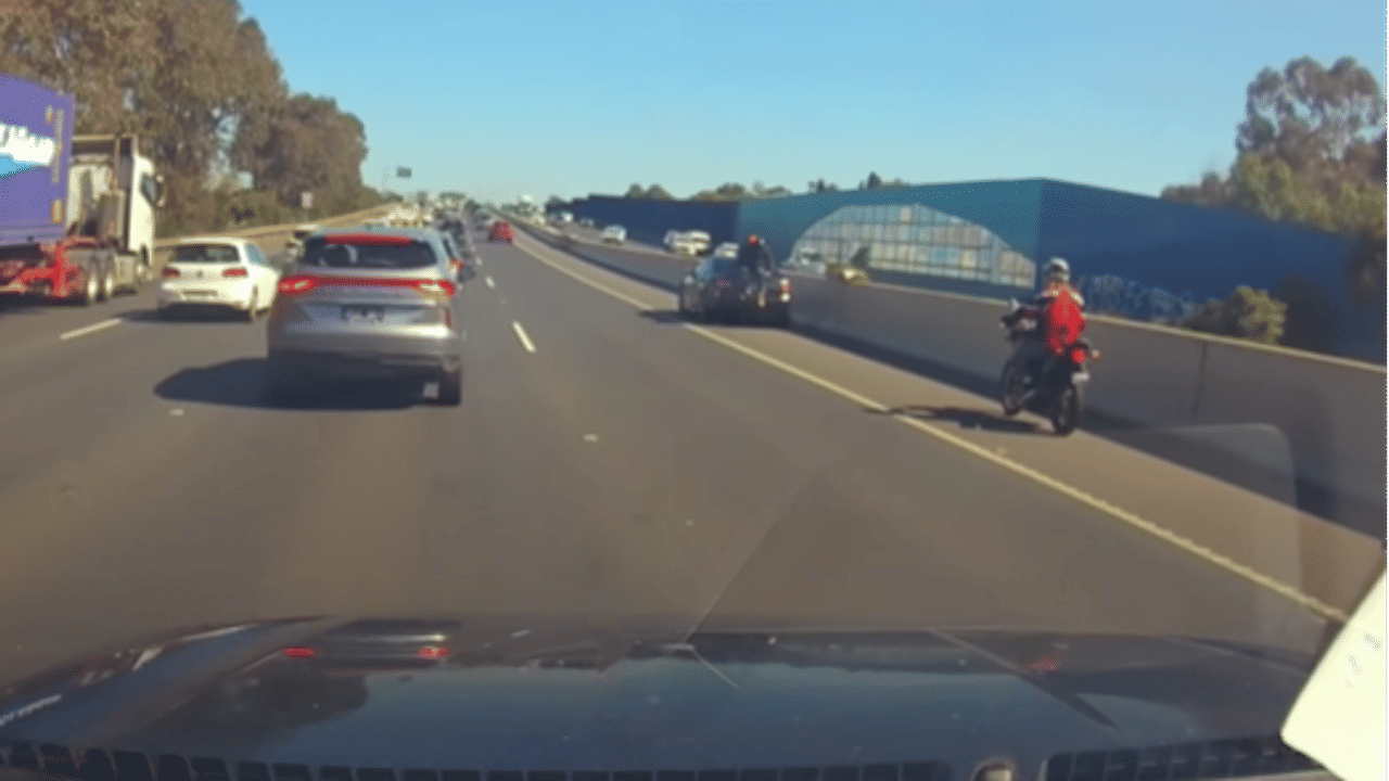 Australian Biker Accident Viral Video