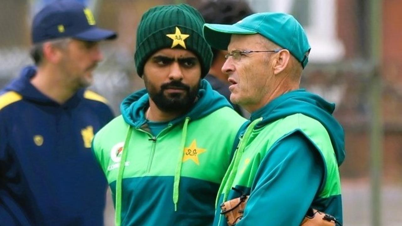 Babar Azam and Gary Kirsten