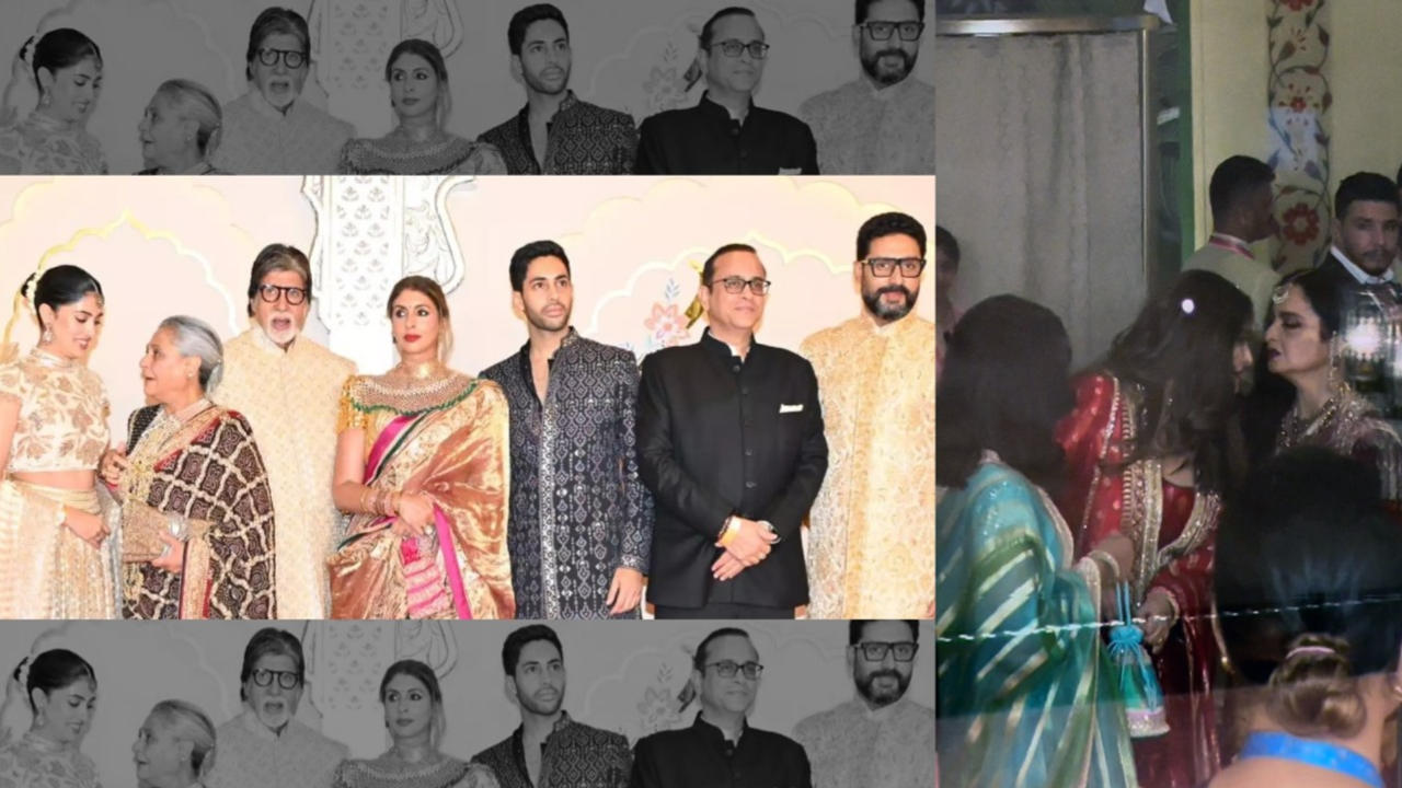 Bachchan Family at Anant-Radhika Wedding