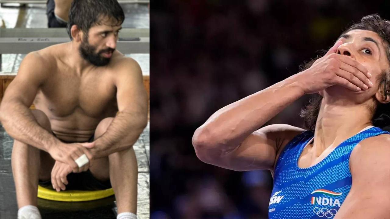 bajrang punia latest post goes viral fans slams indian wrestler connecting with vinesh phogat