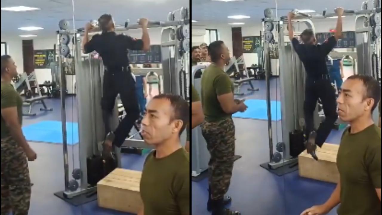 Video of 56-Year-Old Major General's Ageless Fitness Goes Viral