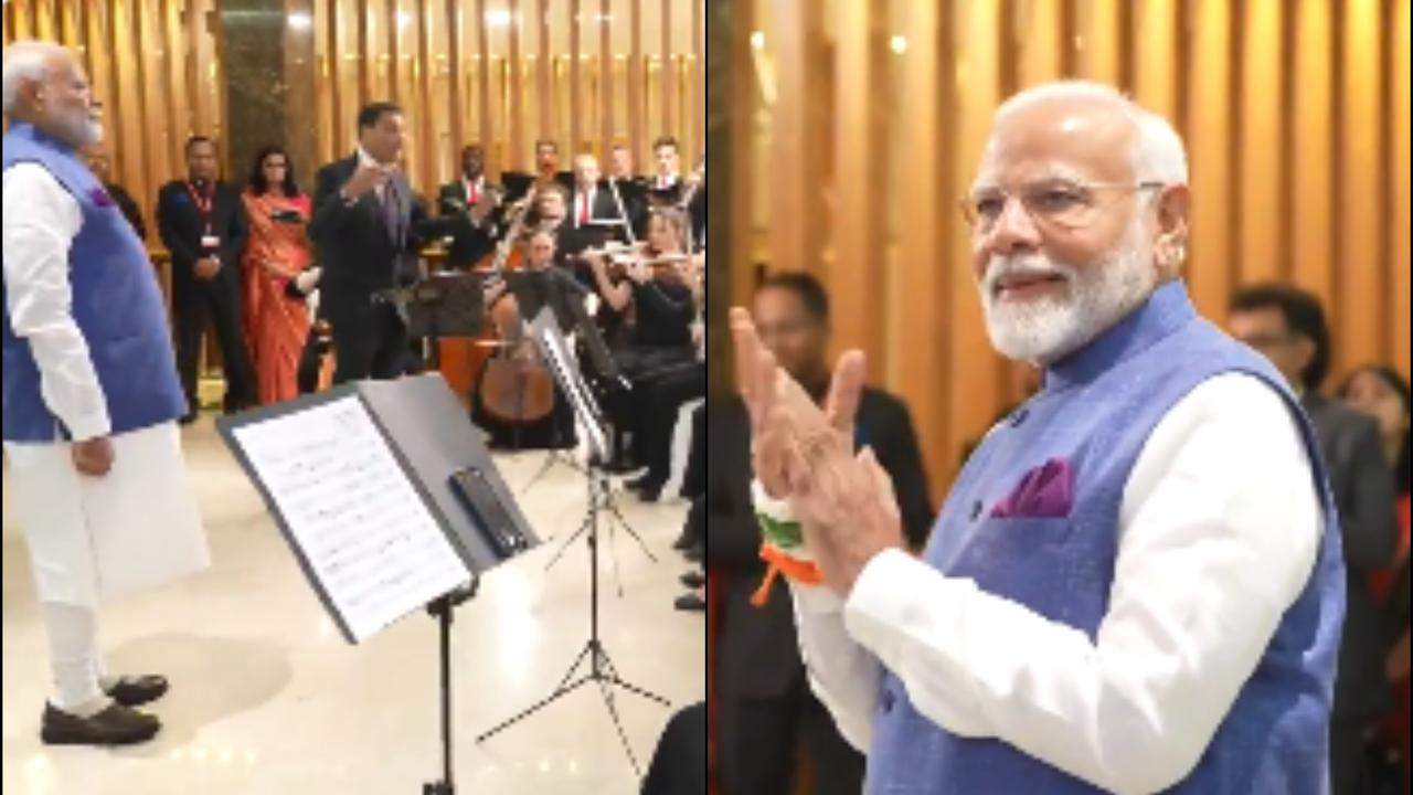 Austrian Choir Welcomes PM Modi with Special 'Vande Mataram' Rendition