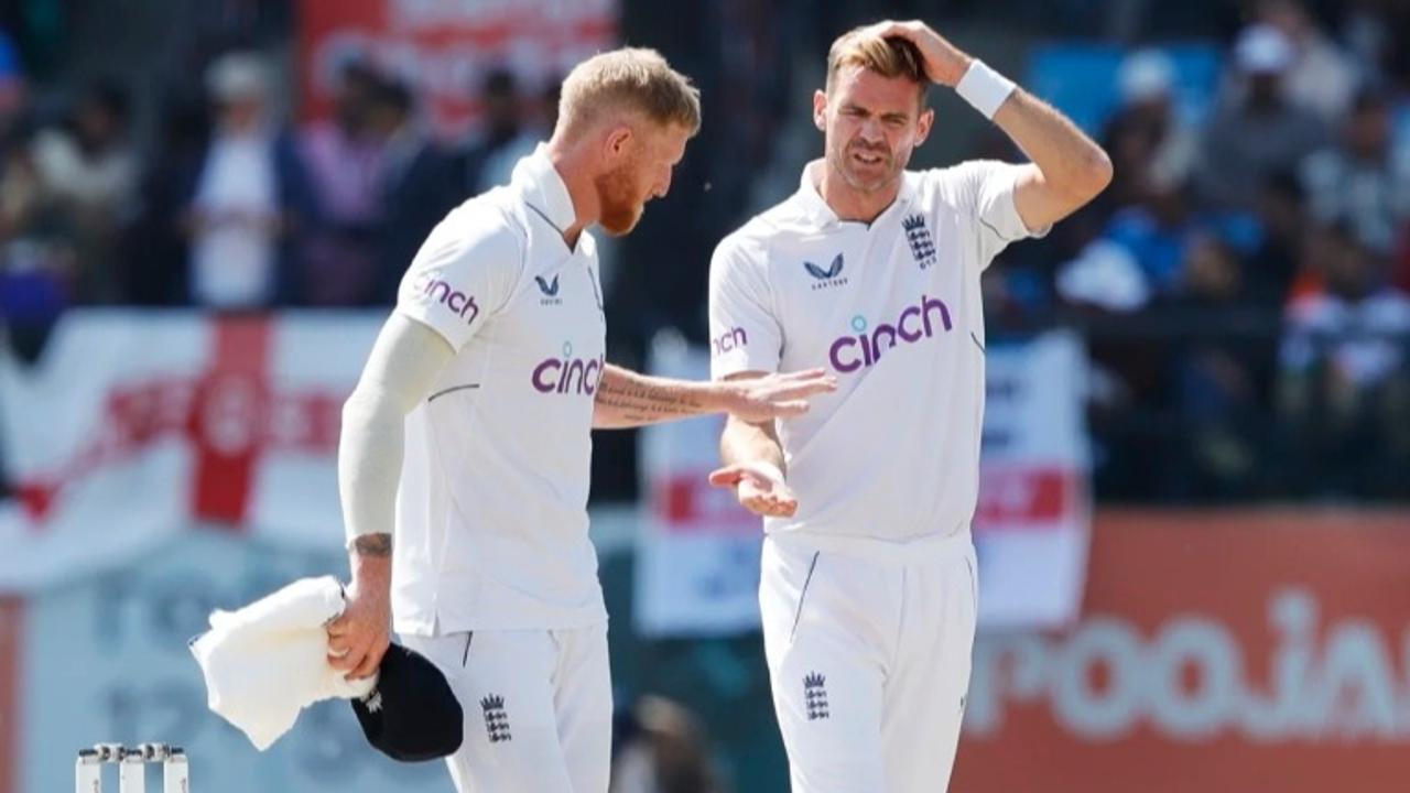 James Anderson and Ben Stokes