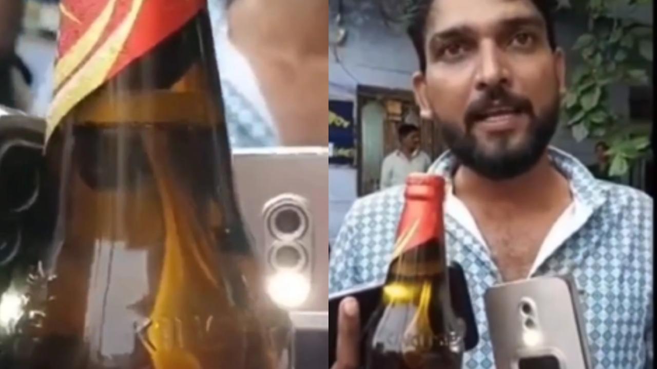 Spoon found in beer bottle goes viral