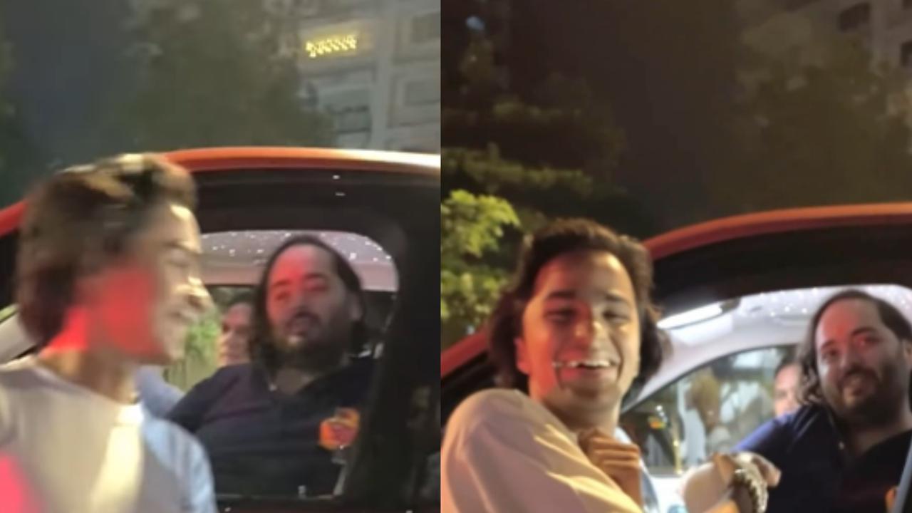 Anant Ambani Stops Convoy for Fan, video viral