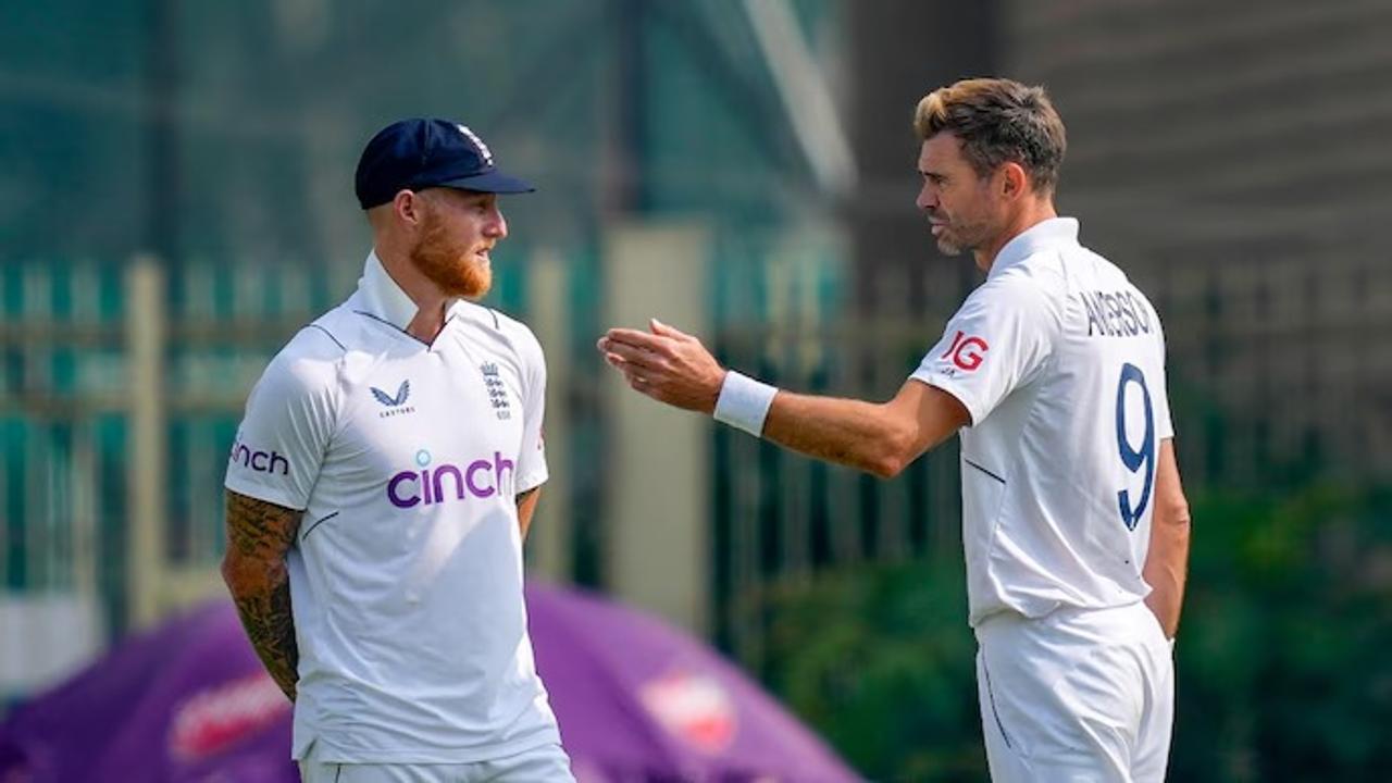 Ben Stokes and Jimmy Anderson