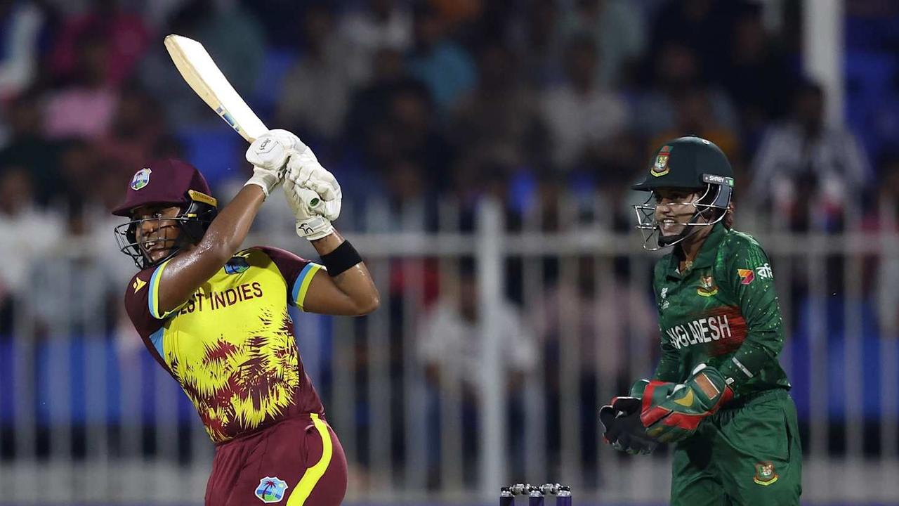 Big-hitting West Indies race to key win over Bangladesh