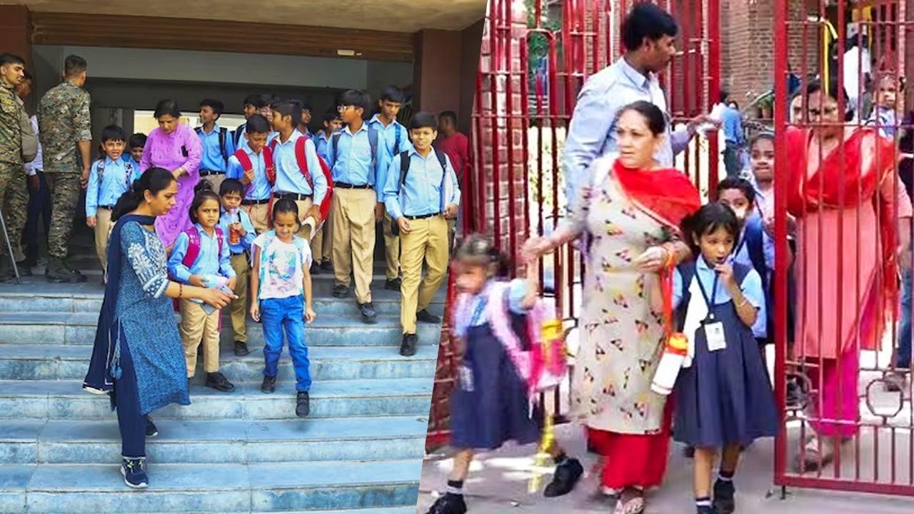 Bomb threat in Delhi schools