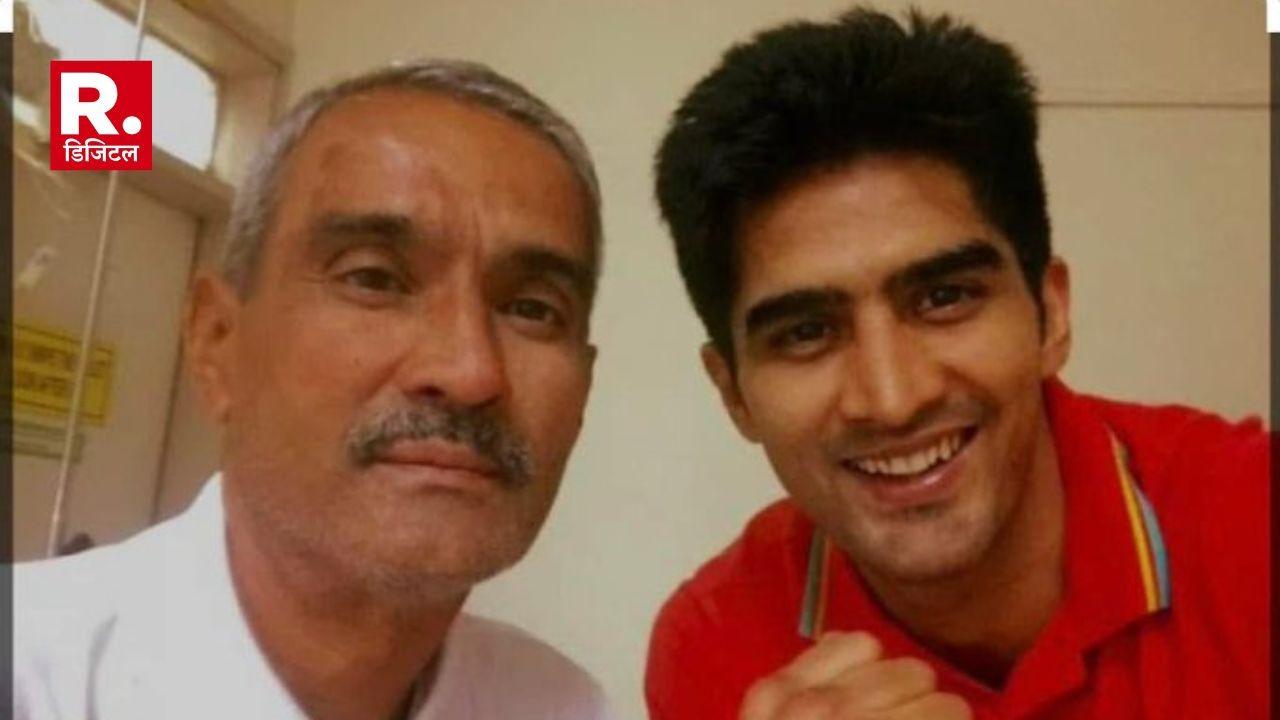 Boxer Vijender's father Mahipal Singh passes away