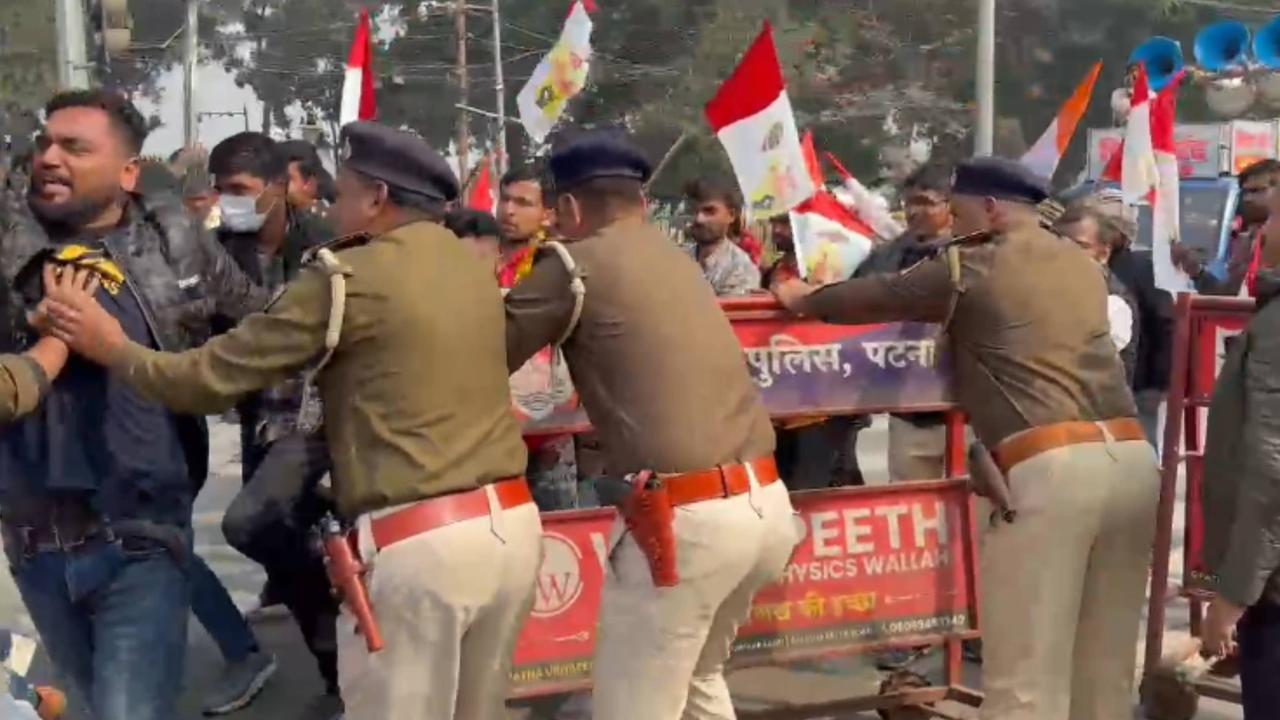 BPSC Row: Pappu Yadav's Supporters Block Roads, Burn Tires in Bihar