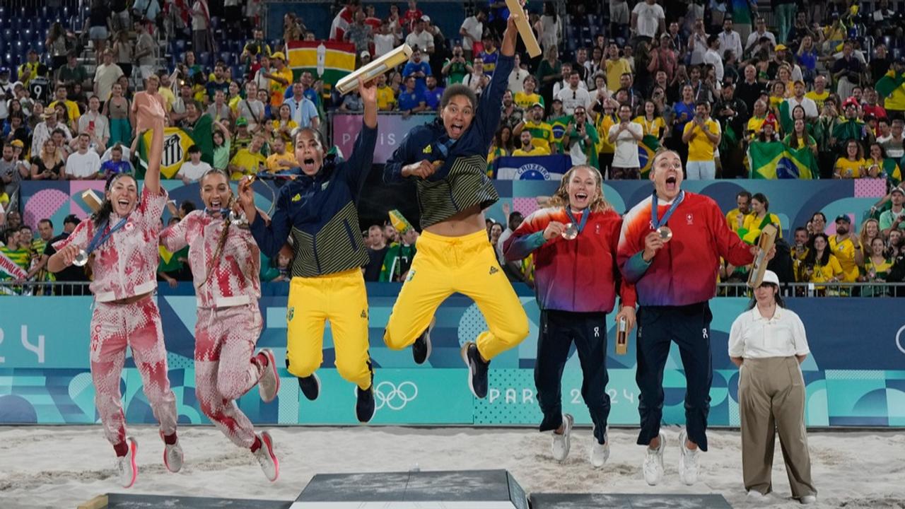 Brazil wins Gold in Beach Volleyvall