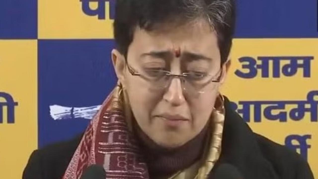 BREAKING: Delhi CM Atishi Breaks Down Over Ramesh Bidhuri's Remarks On Her Father 