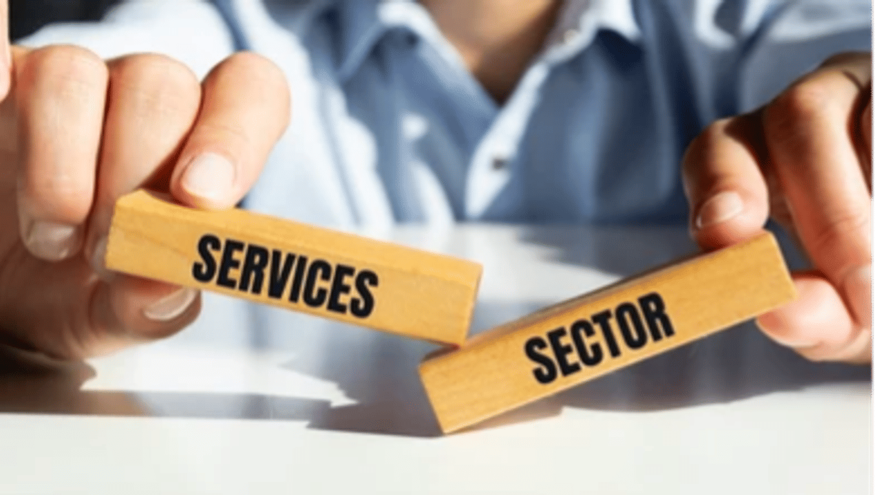 British services sector surge