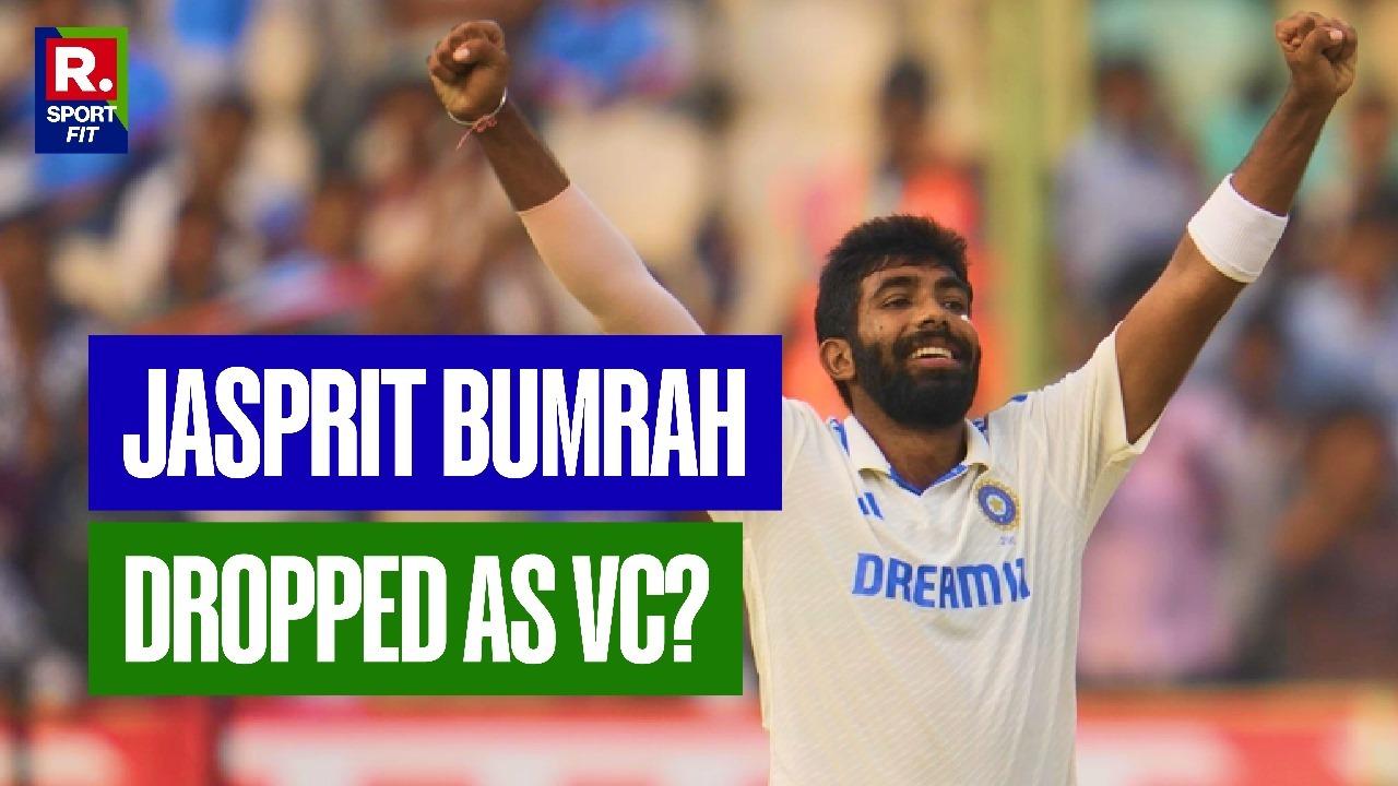 Bumrah Not VC Anymore?