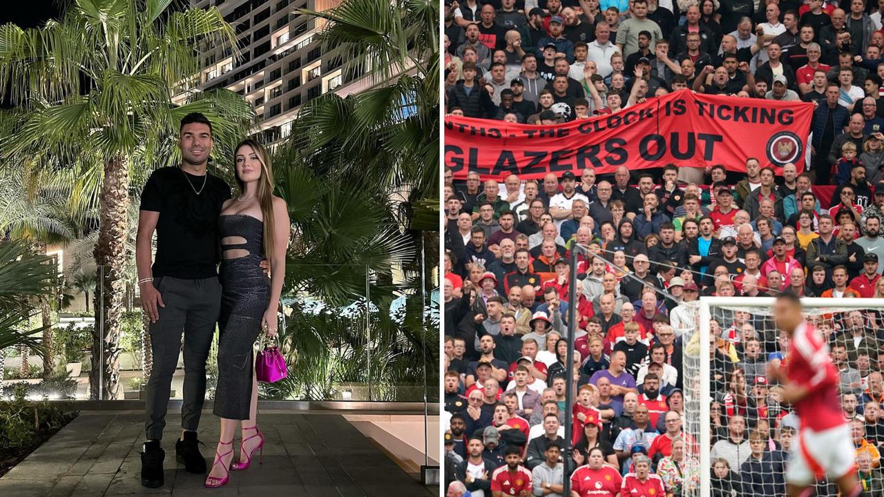 Casemiro's wife puts Manchester United fans in their place