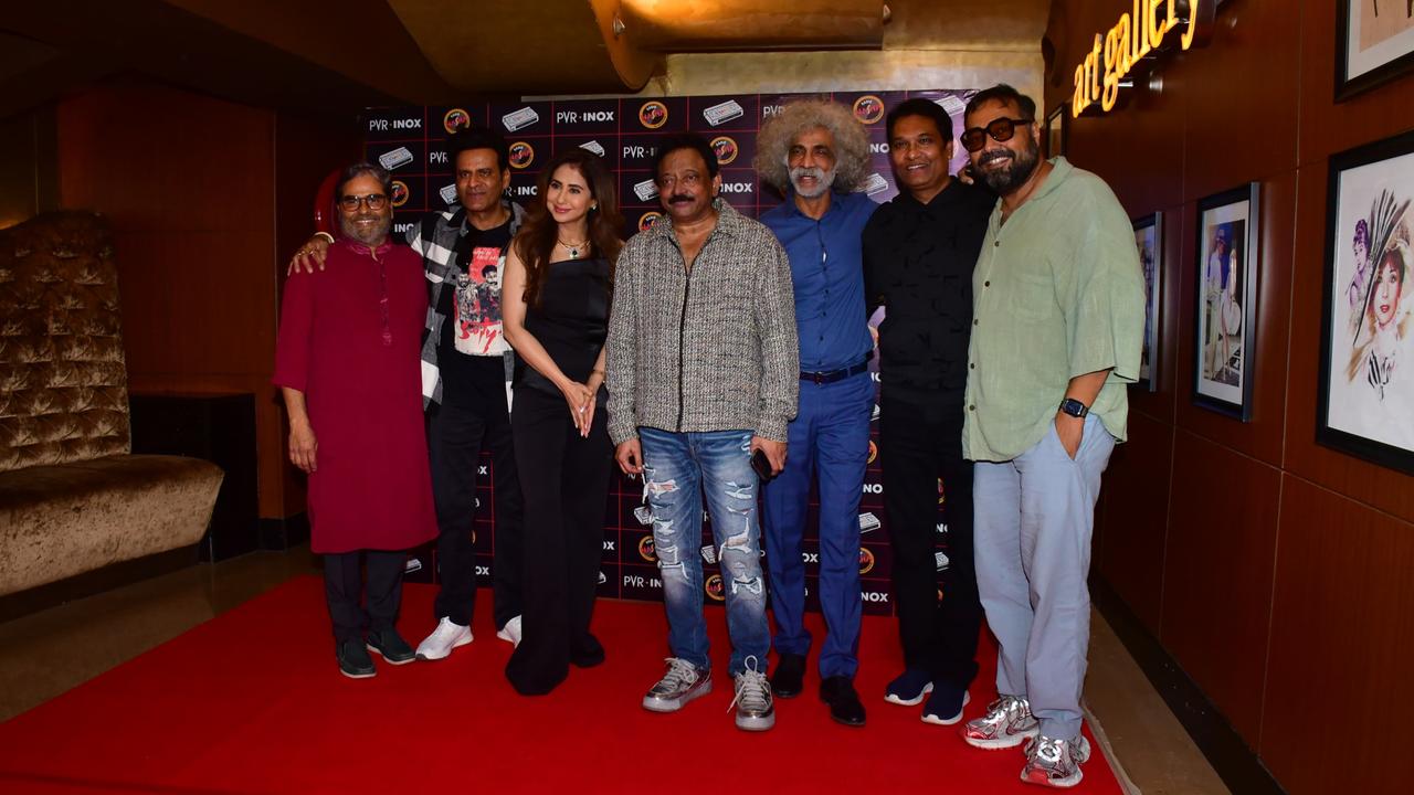 Cast of Satya at re-release screening