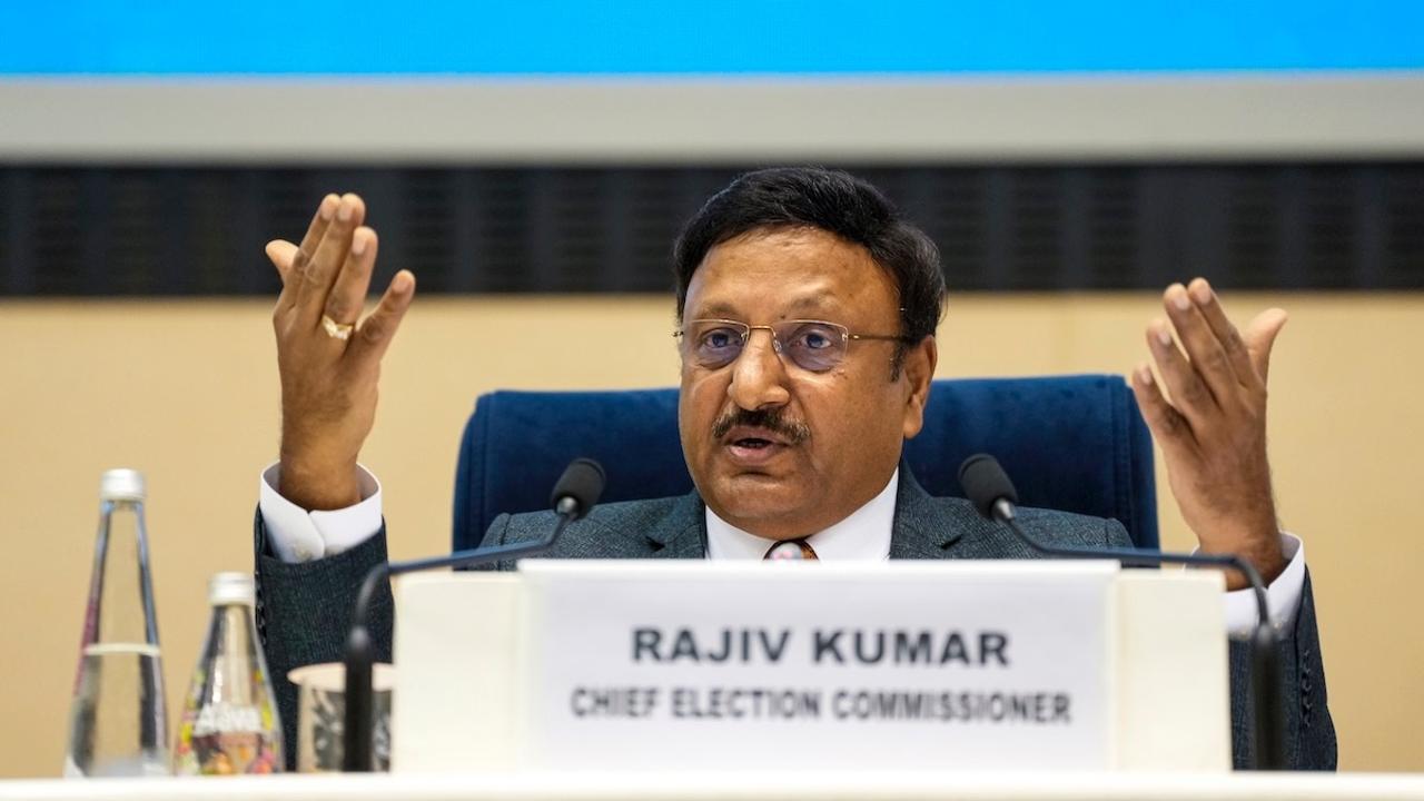 CEC Rajiv Kumar 