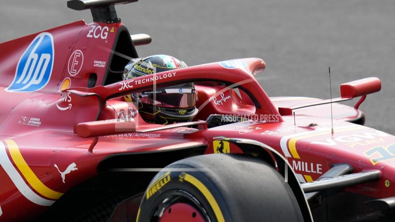 Charles Leclerc wins at Monza.