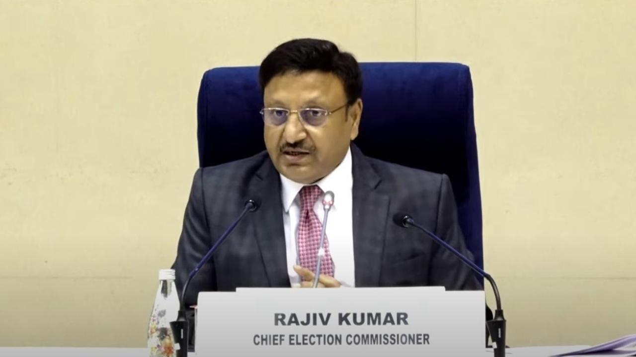 Chief Election Commissioner Rajeev Kumar