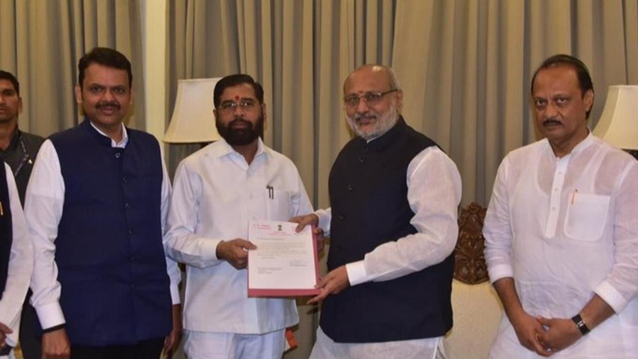 CM Eknath Shinde submitted his resignation to the Governor