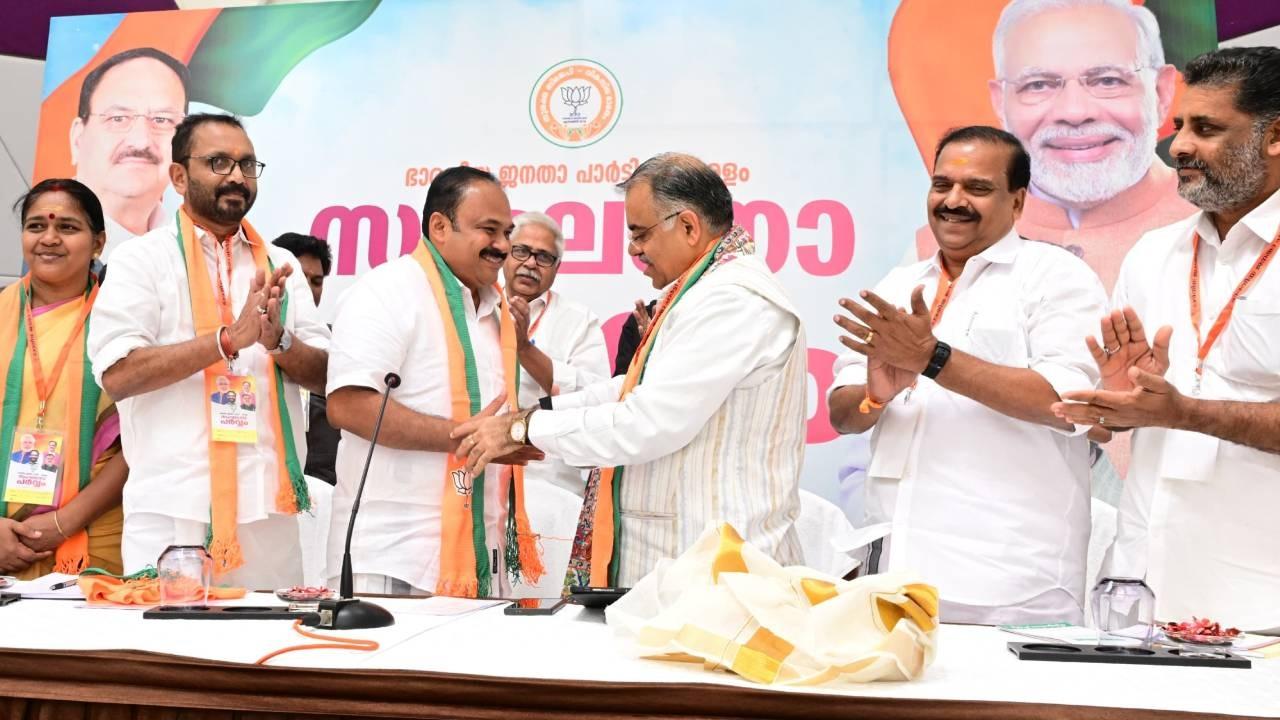 CPIM leader Bipin C Babu joins BJP in Kerala