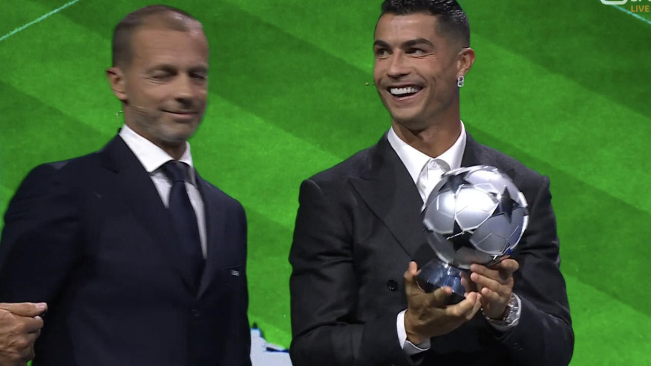 Cristiano Ronaldo awarded