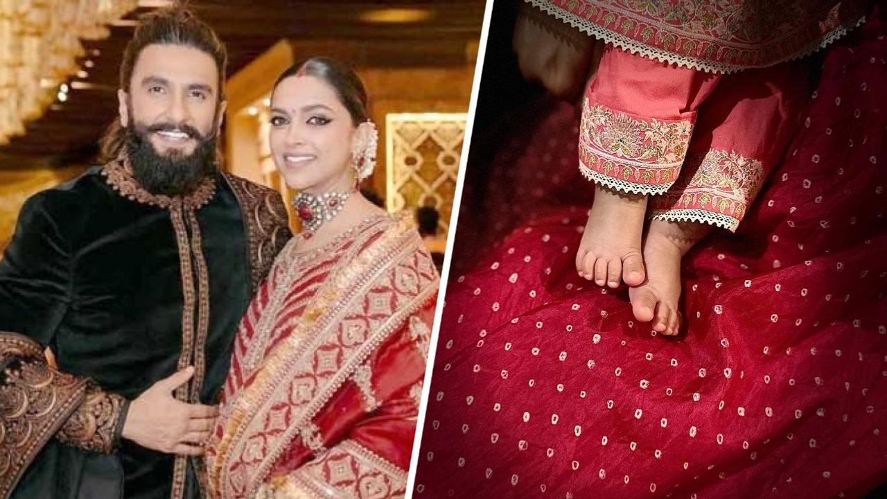 Deepika Padukone-Ranveer Singh share first glimpse of daughter