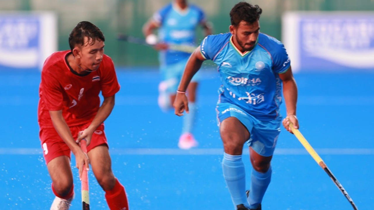 defending champion india winning start in mens junior hockey asia cup