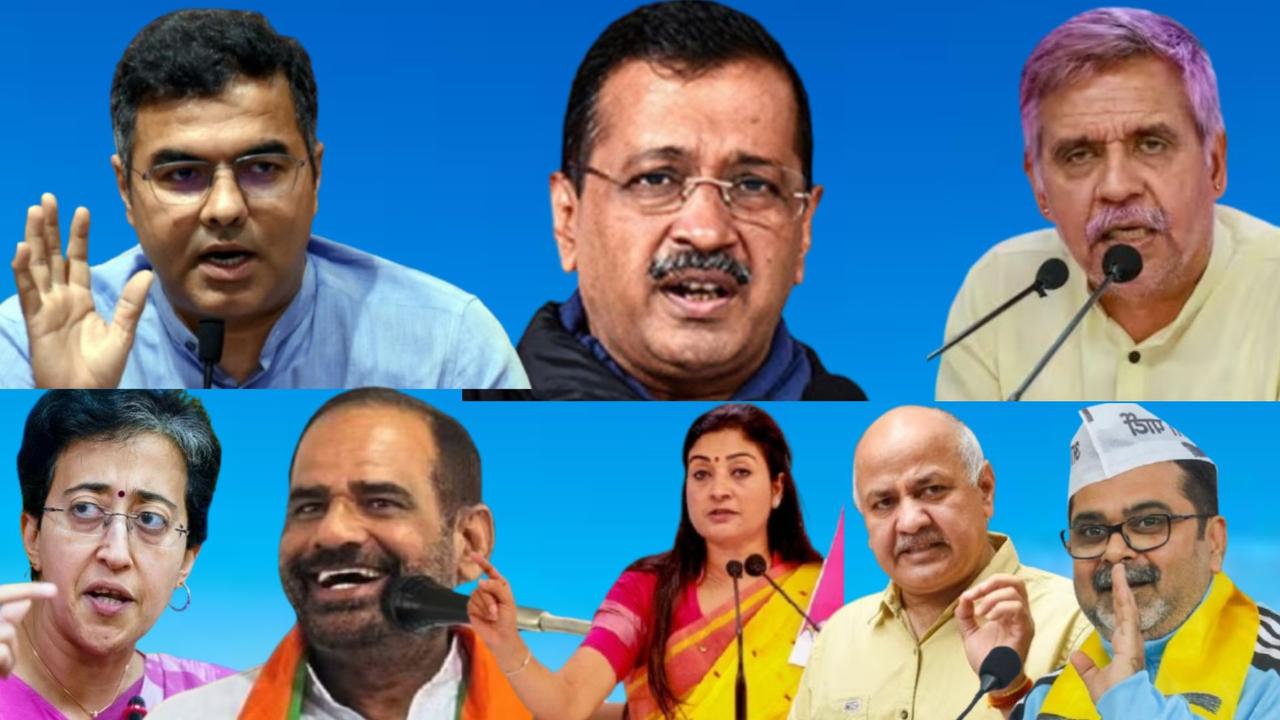  Delhi Assembly Elections:  who will win on these 5 VIP seats?