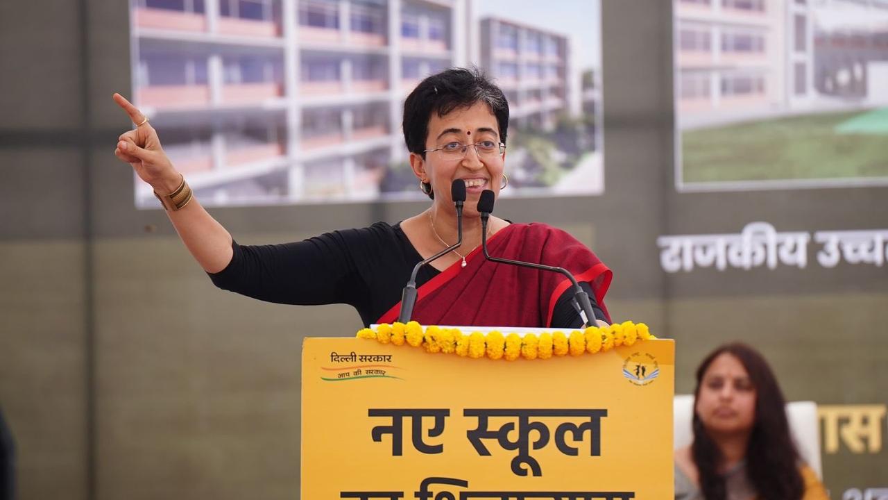  Delhi Chief Minister Atishi 