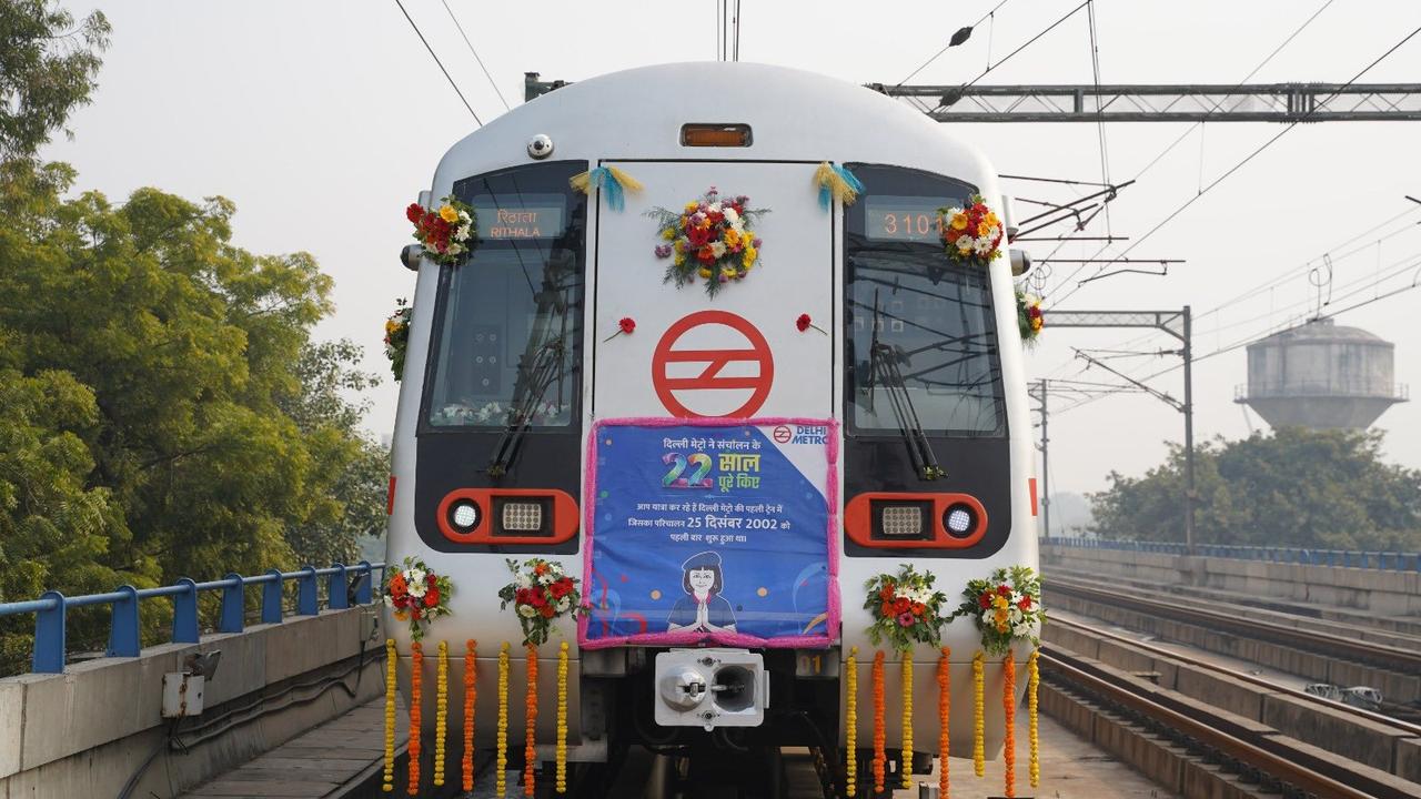 Delhi Metro's legacy train TS-01