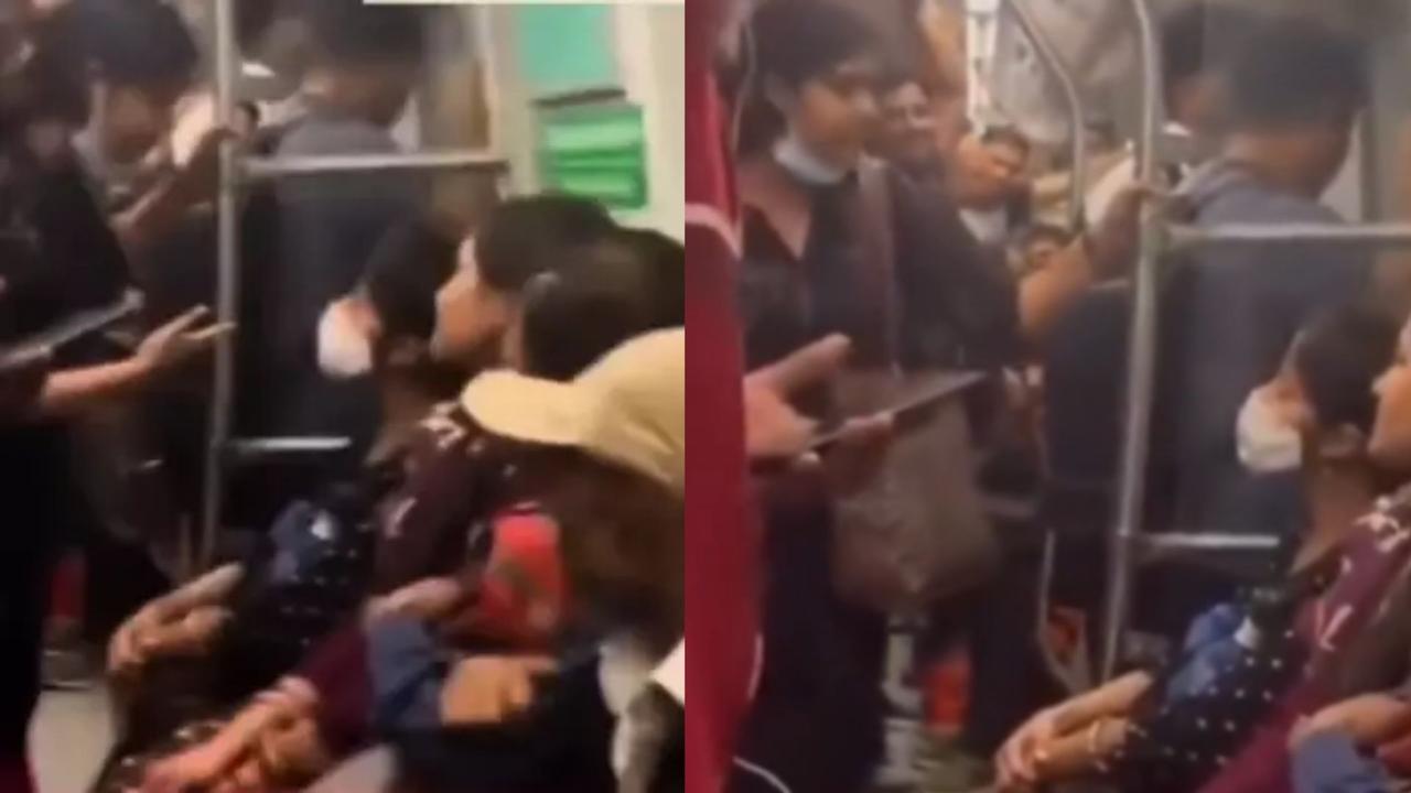 Delhi Metro Viral Video