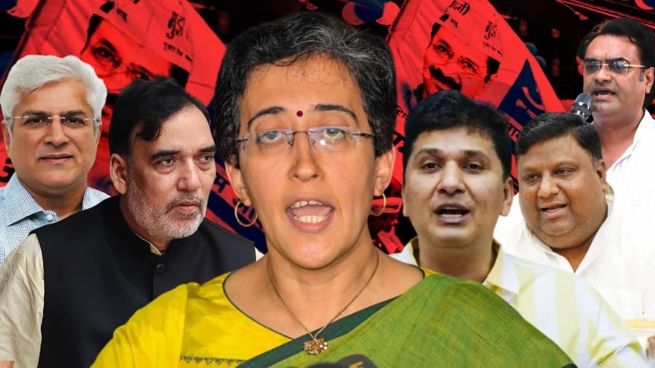 Delhi New CM Atishi and 5 Minister Oath