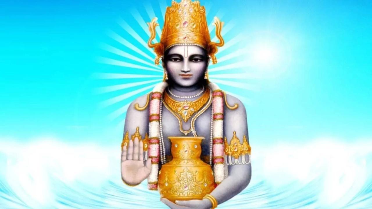 Dhanvantari Stotra & mantra in Sanskrit