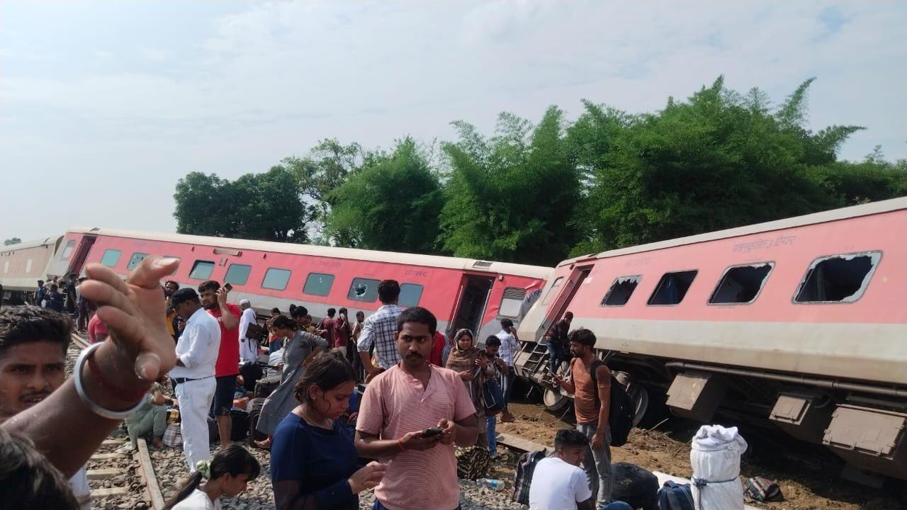 Dibrugarh Express derail