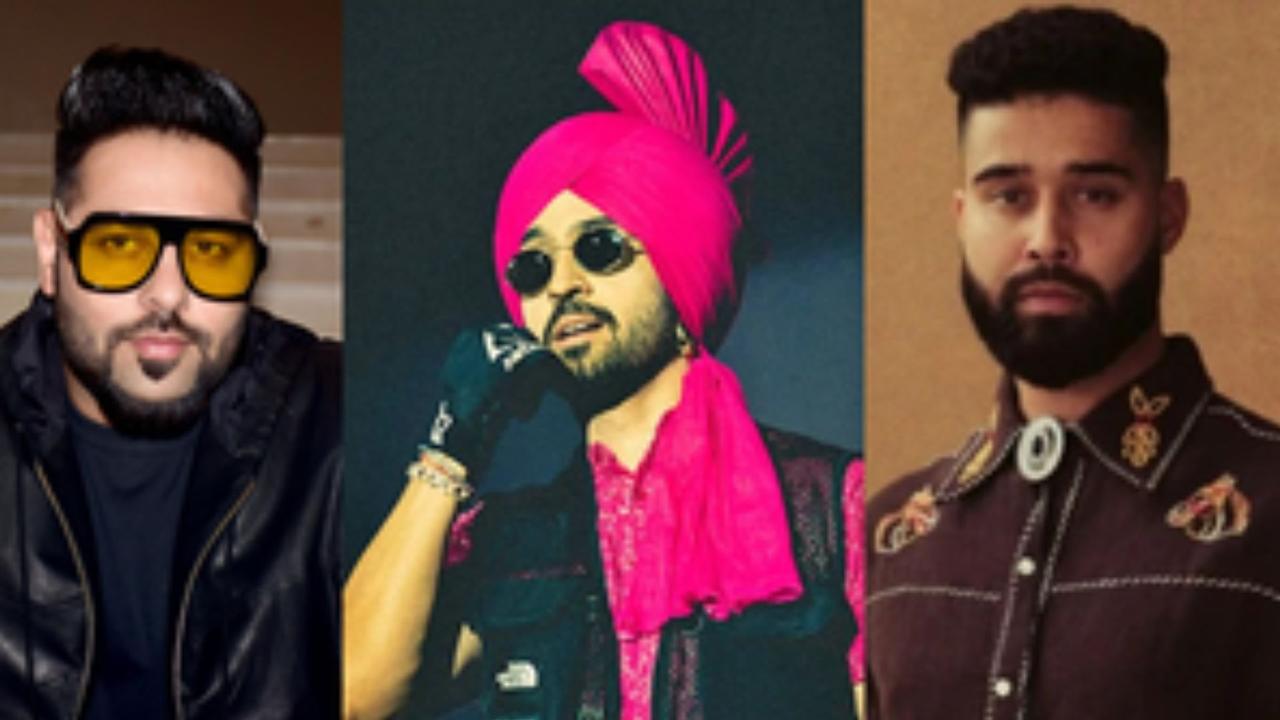 Diljit Dosanjh and AP. Badshah