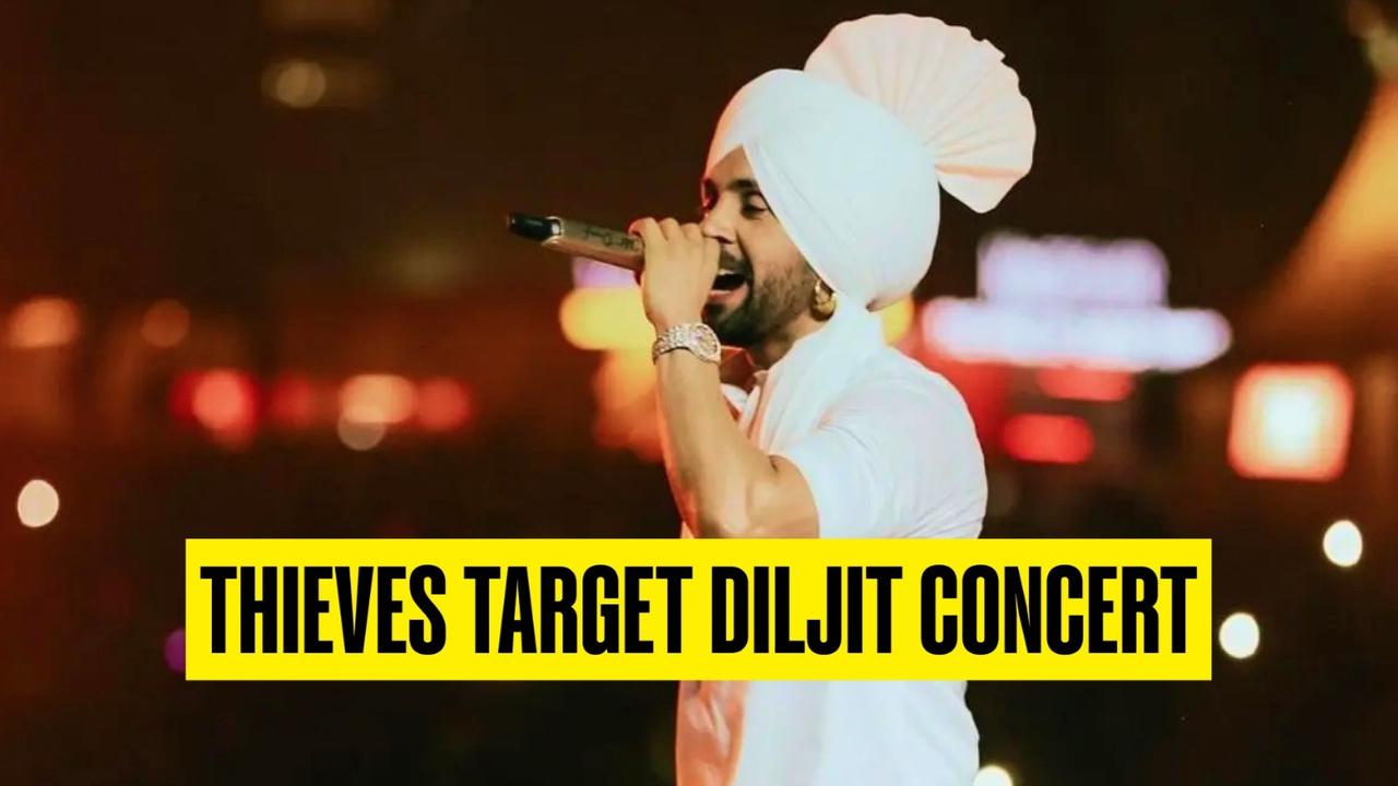 Diljit Dosanjh's Jaipur concert becomes preying ground for mobile theives 