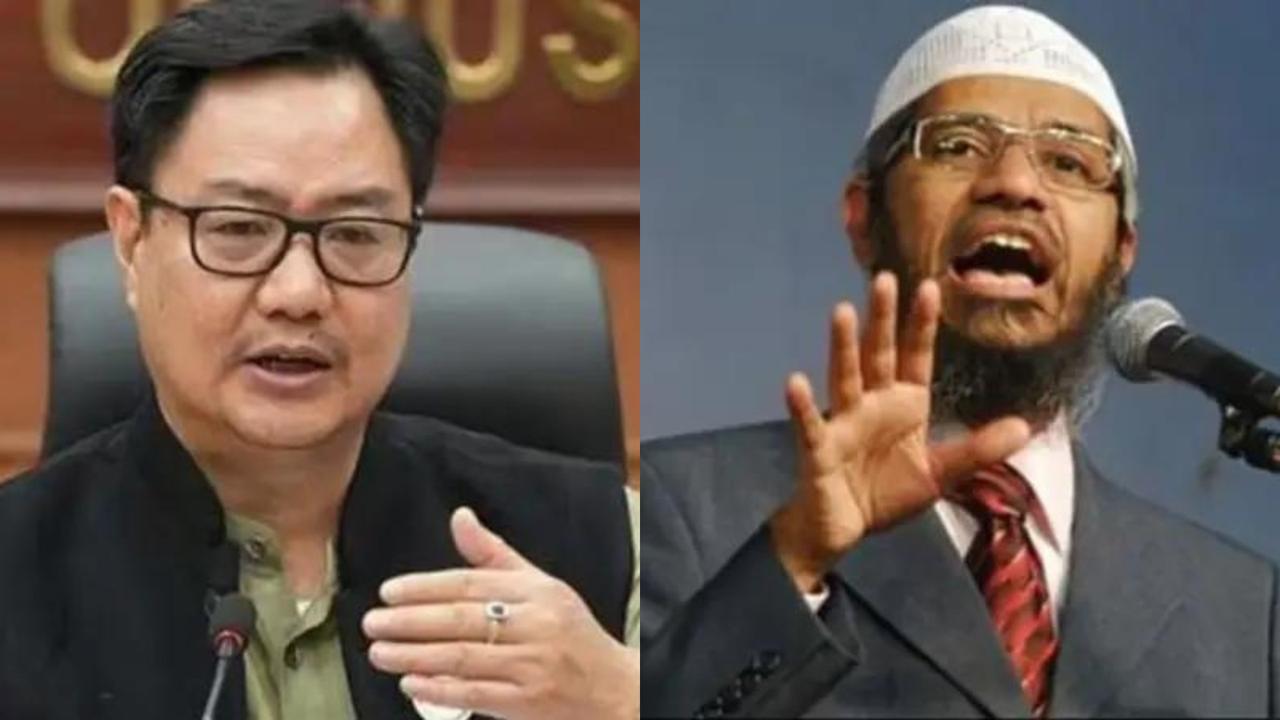 'Don't Mislead Innocent Muslims': Rijiju's Message to Zakir Naik